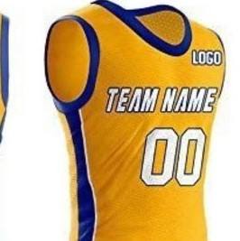 Uniforme de Baloncesto sin Mangas 100% Poliéster Transpirable, Alta Calidad, Hecho a Medida, Nuevo Diseño, para Todas las Temporadas - Product Image 5