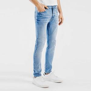 กางเกงผ้ายีนส์แฟชั่นผู้ชายคุณภาพสูงมีกระเป๋าแบบกำหนดเองกางเกงผ้าเดนิมทรงหลวมมีสไตล์ - Product Image 2