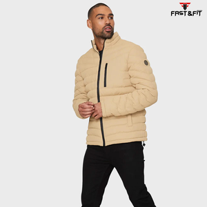 Veste de sport professionnelle courte conçue sur mesure, confortable et respirante avec capuche chaude pour l'hiver, style High Street - Product Image 5