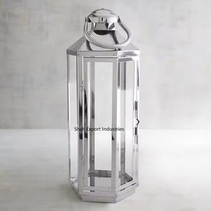 Best Seller Metal & Glass <b>Candle</b> <b>Lantern</b> <b>Black</b> Finished for Home & Wedding Tabletop Decor Hanging <b>Candle</b> <b>Lanterns</b> - Product Image 6