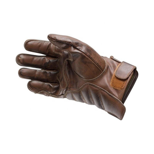 Guantes de Motocicleta de Cuero Genuino para Hombre, Diseño Moderno, con Dedos Completos / Guantes de Motocicleta Lisos de Invierno, Cómodos, al por Mayor - Product Image 4