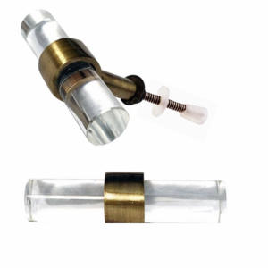 Vente chaude T Bar Résine Transparente En Laiton Boutons Tirer Poignées pour Entrepôt Extérieur Cuisine Chambre Commode Placard Applications - Product Image 2