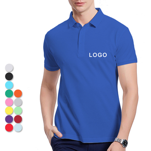 Polos personalizados OME de alta calidad al por mayor, 100% algodón, 16 colores, camiseta de Golf lisa, Polo transpirable en blanco para hombre, logotipo personalizado - Product Image 1