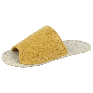 Alpargata de algodón trenzado con punta delantera, Color blanco, 100% Natural, ligera, venta al por mayor - Product Image 1