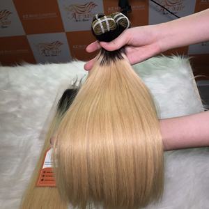 Ensemble de nouveau produit de perruque avec fermeture de trame, couleur Blonde Ombre, prix de gros de l'usine - Product Image 4