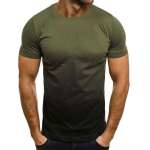 Haute qualité qualité supérieure 100% coton hommes à manches courtes respirant Sublimation T-Shirts bas taux usine directe nouveauté - Product Image 6