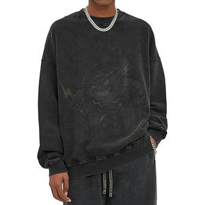 Alta calidad logotipo personalizado 100% algodón pesado bordado pulóver hombres sudaderas con capucha personalizar Impresión de logotipo - Product Image 1