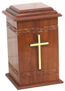 Urnes en bois professionnelles adultes de cendres humaines soutenant des urnes en bois personnalisées - Product Image 2