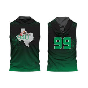 เสื้อฟุตบอลพรีเมียม 7v7 ระบายอากาศได้ดี ไซส์ใหญ่ ประสิทธิภาพสูง น้ำหนักเบา สกรีนชื่อ หมายเลข และชื่อทีมได้ตามต้องการ - Product Image 1