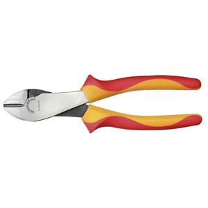 Tijeras de corte lateral Gedore VDE con mango 2C y función de cizalla - Product Image 1