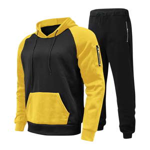 Chándal de invierno de 2 piezas para hombre de calidad superior más vendido transpirable cómodo 100% algodón de talla grande logotipo personalizado diferente - Product Image 1