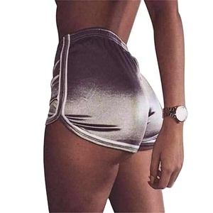 Shorts de Cintura Alta para Mujer, Estilo Clubwear, Tejido Personalizado, 100% Algodón Ecológico, Secado Rápido, Transpirable, 2026 - Product Image 3