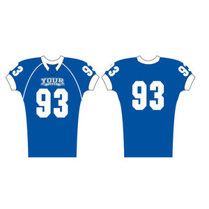 Conjunto de camiseta de fútbol americano personalizable, estilo juvenil, diseño transpirable, nombre y número del equipo, uniforme de fútbol americano - Product Image 5