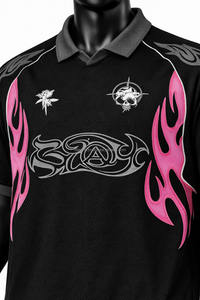 เสื้อฟุตบอลแบบสั้นคุณภาพสูง พิมพ์ลายแบบซับลิเมชั่นเต็มตัว ชุดทีมสโมสรแบบกำหนดเอง ระบายเหงื่อได้ดี ชุดกีฬาสำหรับทุกเพศ บริการ OEM - Product Image 6