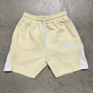 Custom Logo <b>Men's</b> <b>Shorts</b> Street Wear Casual Sweat <b>Shorts</b> <b>Long</b> Drawstring Breathable Cotton Fleece <b>Shorts</b> - Product Image 3