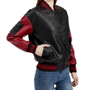 Blousons matelassés en cuir véritable respirant sur mesure pour femmes 2025, en toile imprimée brute, couleurs personnalisées, dernier style de conception - Product Image 3