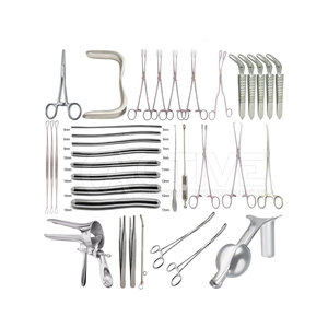Juego de curetaje ginecológico equipado con portaagujas para uso profesional en hospitales juego de curetaje ginecológico - Product Image 5