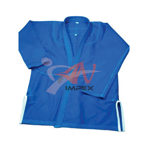 Haute Qualité 100% Coton Tissu Logo Personnalisé En Gros Judo et Jiu Jitsu Arts Martiaux Uniformes Professionnel pour Karaté Kung Fu - Product Image 4