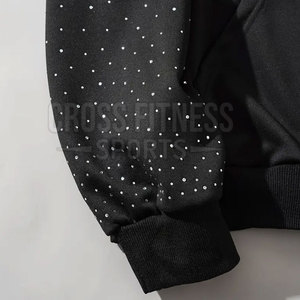 เสื้อฮู้ดผู้ชายทำจากวัสดุที่ดีที่สุดมีฮู้ดพลอยเทียมน้ำหนักเบา - Product Image 4