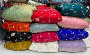 Telas Fandy, Tejido de Punto de Poliéster Duradero para Camisetas y Ropa Casual, Patrón Bordado para la Industria de la Moda - Product Image 3