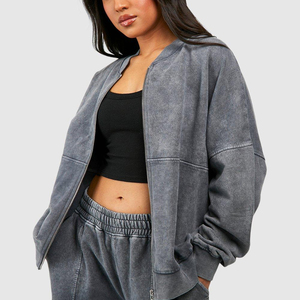 Ensemble de survêtement tendance pour femme, collection sport textile 2025, séchage rapide, prix abordable, deux pièces imprimées, coupe oversize - Product Image 3