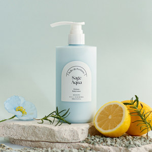 Lotion Corporelle Parfumée Quotidienne à la Racine de Salvia Aqua 500ml pour Femme Tous Types de Peau Usage Domestique Parfum Frais Matin & Soir - Product Image 3