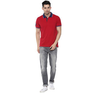 Polos pour hommes Polos sportifs et élégants pour hommes Polos à broderie personnalisée en tissu respirant pour une vie active - Product Image 1