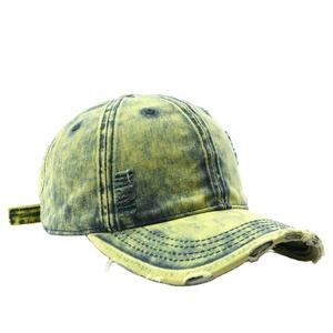 Fashion Wholesale Structured Cotton Vintage Washed Distressed Trucker Blank Dad Hat <b>Men</b> Sport <b>Cap</b> - Product Image 3