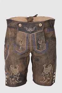Lederhosen/trachten Bavarian กางเกง lederhosen หนังแท้สั้น2025 - Product Image 2