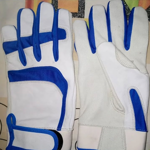 Gants de frappeur de baseball professionnels Offre Spéciale Logo personnalisé paume en cuir véritable optimale pour la frappe - Product Image 2