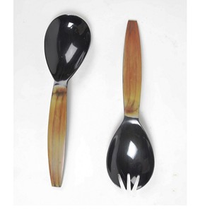 Accesorios para Manualidades, Juego de Servidores de Ensalada de Acacia, Ecológico, Apto para Lavavajillas, Utensilios para Ensalada, Cocina, Hecho en India - Product Image 4