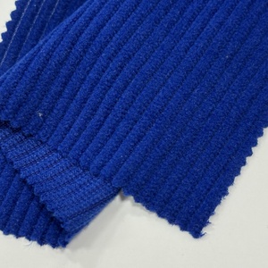 Chaîne tricot Spandex velours côtelé tissu 100% polyester large <span class=keywords><strong>largeur</strong></span> européen coton velours tissu coloré hiver vêtements de nuit pour veste - Product Image 4