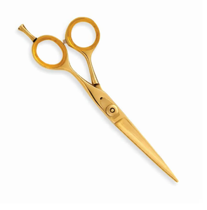 Tijeras de corte de peluquero de acero inoxidable japonesas profesionales con hoja recta para cortar el cabello - Product Image 3