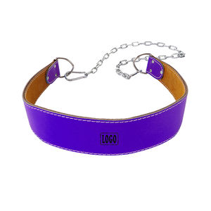 Cinturones de inmersión para levantamiento de pesas profesional Fitness Workout Back Support Dip Belt Logotipo personalizado Cinturones de cuero genuino fitness gimnasio - Product Image 3