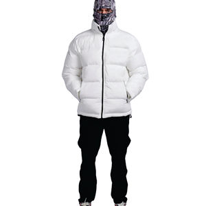 Veste d'hiver en duvet vierge personnalisée pour hommes vente en gros de vestes en duvet bouffant de haute qualité, à la mode, taille plus, respirante, OEM - Product Image 1