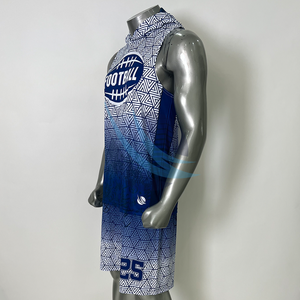 Uniformes de football américain de qualité supérieure, ensembles de maillots, design personnalisé, uniformes de football 7 contre 7, uniformes 7 contre 7 par Spofit - Product Image 3