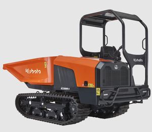 Buy reliable Kubota <b>tracked</b> compact <b>dumper</b> models featuring 700 kg payload capacity and a 20 horsepower diesel engine - Product Image 5