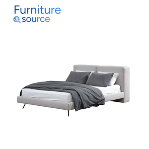 Cama de nube de madera asequible-Cama laminada de MDF con acabado personalizado para el mercado de muebles de dormitorio-Fabricante de camas OEM de Vietnam - Product Image 3