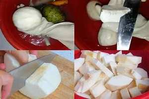 ETIQUETA LIMPIA FRUTA DE PAN CONGELADA FRUTA NATURAL ENTERA DE FUENTE A BASE DE PLANTAS PARA APOYO A LA SALUD Y BIENESTAR INMUNE - Product Image 5