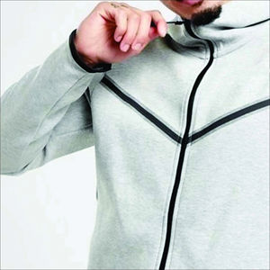 ชุดกีฬาแบบมีฮู้ดสำหรับทั้งชายและหญิงชุดวอร์มกางเกงคาร์โก้ออกแบบได้ตามต้องการ - Product Image 6