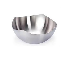 Juego de cuencos para servir de Metal y aluminio de estilo clásico, frutero colgante redondo de lujo para utensilios de cocina, vajilla, cuencos de Metal elegantes - Product Image 1