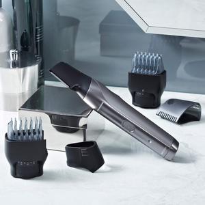 Recortadora de Pelo 3 en 1 Recargable con Cuchilla de Acero Inoxidable, 4 Accesorios, Peine, Resistente al Agua IPX7 para Afeitar la Barba con Precisión en RV - Product Image 3