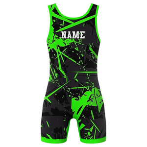 Singlet de Lucha Libre para Hombre de Alta Calidad, Transpirable y Duradero, con Logotipo Frontal, Material de Spandex/Poliéster, Servicio OEM por SINEWY SPORTS - Product Image 2