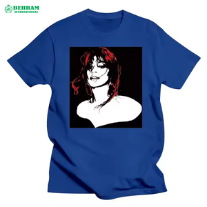 Camiseta de Verano para Hombre, 100% Algodón, Manga Corta, Logotipo Bordado Personalizado en la Parte Delantera, Cuello Redondo, Corte Ajustado, Secado Rápido, Transpirable - Product Image 2