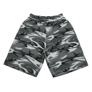 Classic Woodland Green <b>Camouflage</b> Sweat <b>Shorts</b> <b>Mens</b> Outdoor Style Raw Hem Gym Workout Fleece Material Wholesale - Product Image 4