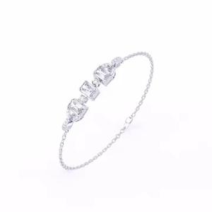 High Quality 925 Sterling Silver 14K Yellow Gold Tennis Bracelet with Diamond Moissanite Elegant Bracelets - Product Image 4