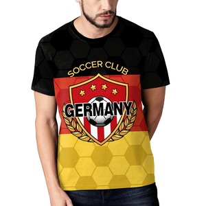 2025 Sublimación completa Impresión digital Camiseta de fútbol 100% Algodón Nombre del equipo Francia Uniforme de fútbol Camiseta Camisetas de fútbol - Product Image 6