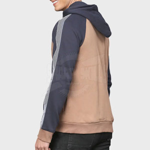 Sudaderas con cremallera para hombre de estilo informal totalmente personalizadas Nueva llegada Sudaderas con capucha cómodas con cremallera para hombre - Product Image 3