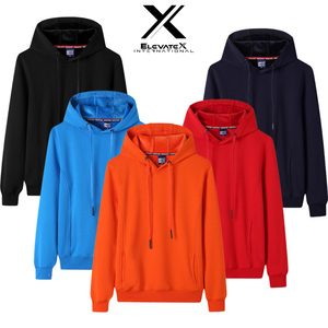 Pull-over zippé en maille durable automne-hiver 100 % coton molletonné pour hommes et femmes, personnalisable avec broderie - Product Image 2