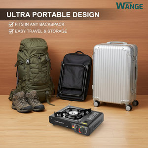 Estufa <span class=keywords><strong>de</strong></span> Gas Portátil 2026, Estufa <span class=keywords><strong>de</strong></span> Gas para Acampar, Quemador para Barbacoa, Cocina al Aire Libre e Interior - Product Image 2